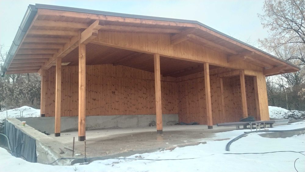 Дървени навеси - направа и монтаж ''ХАМЪР БИЛД ЕООД''