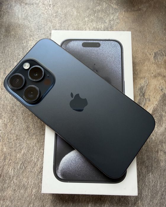iPhone 15 Pro 128GB Blue Titanium