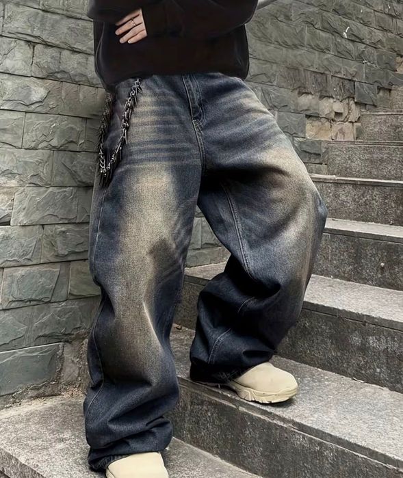 Продам широкие джинсы