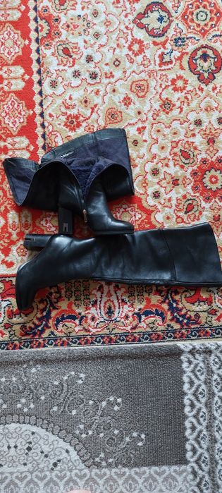 Сапоги зимние, европейка, ботфорты