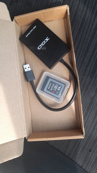 Dummy Battery пустышка, XQD карта Sony и чехол  для Nikon Z6