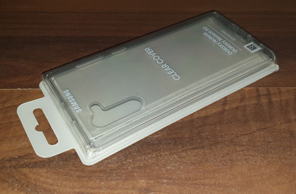 Husa silicon originala Samsung Clear Cover Note10 N970 Note10 5G N971