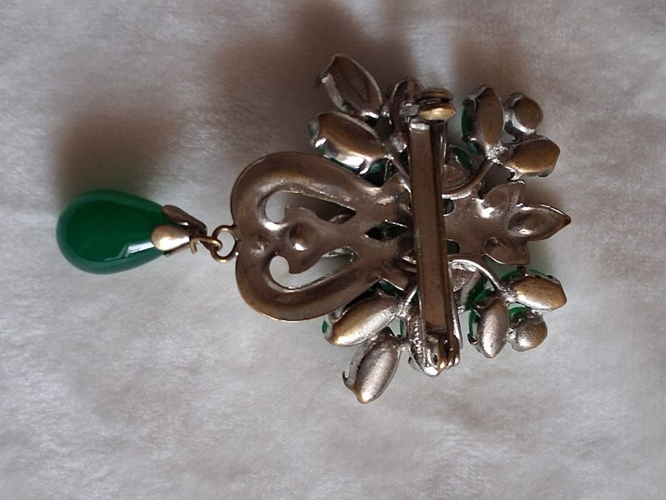 Брошь  Чешская винтажная