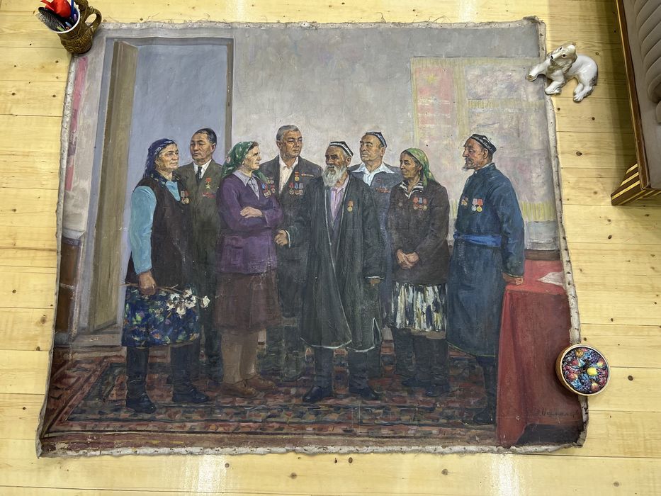 Ветераны труда . Ишмаметов