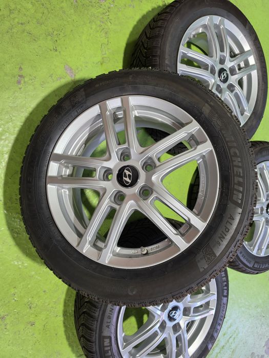 16 5x114.3 Kia Ceed Hyundai лети джанти 5х114.3 205/55/16 Michelin зимни гуми