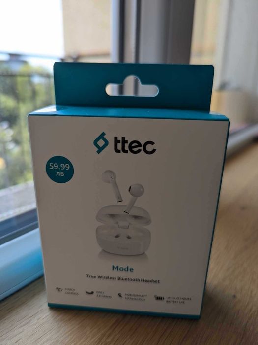 Безжични слушалки TTEC (True wireless bluetooth headset)