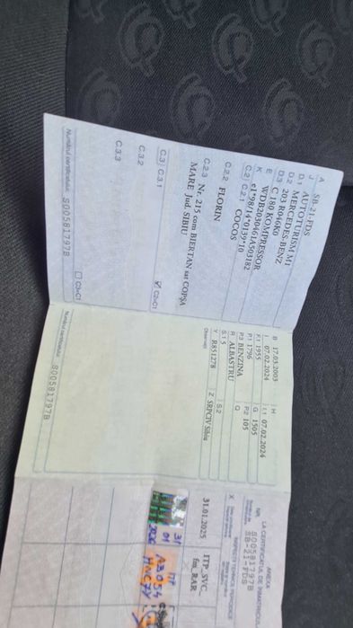 Vand mercedes c klasse 180 kompressor