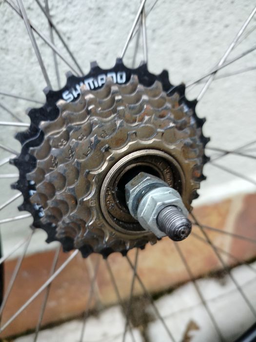 Set roți pe 28 complet