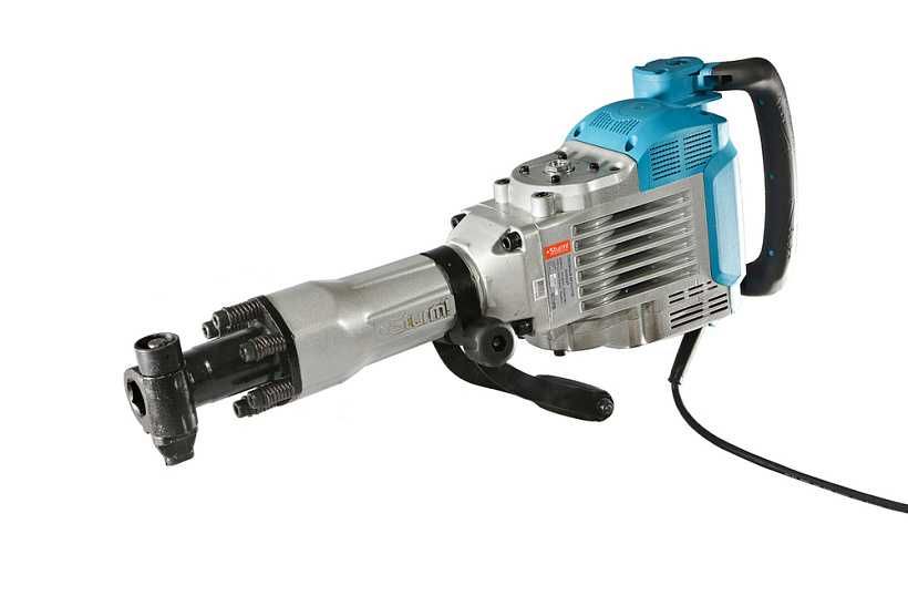 Отбойный молоток (Бронировка ротора, Кейс, Мощный двигатель 2200Вт)