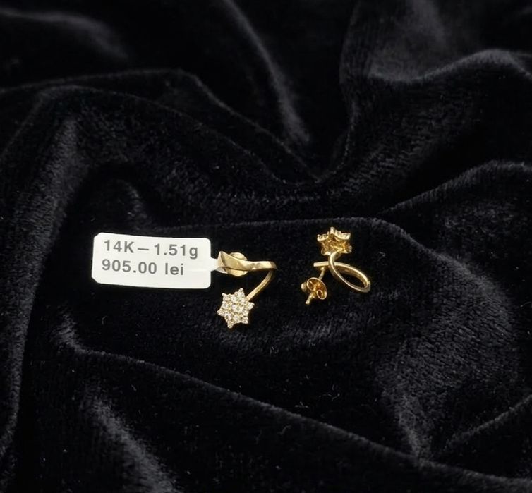 Cercei aur 14k 1.51gr