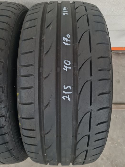 Летни гуми 2 броя BRIDGESTONE Potenza  215 40 17 дот 3314