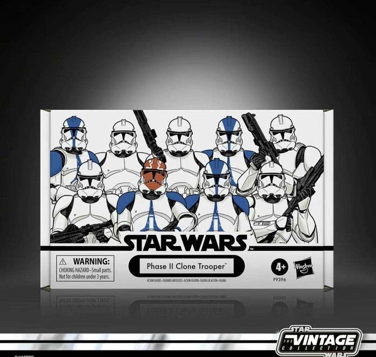 Набор фигурок Star Wars: The Vintage Collection Phase II Clone Hasbro