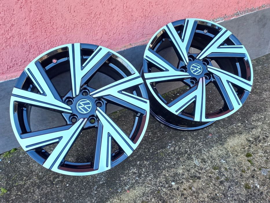 17"Vw 5х112 Golf Gti Gtd Passat Touran Caddy 7.5ж ет40 Чисто Нови