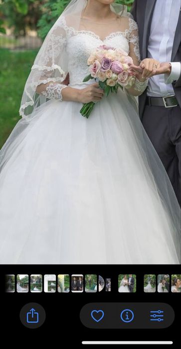 Rochie de mireasa Aryanna Karen, marimea 34