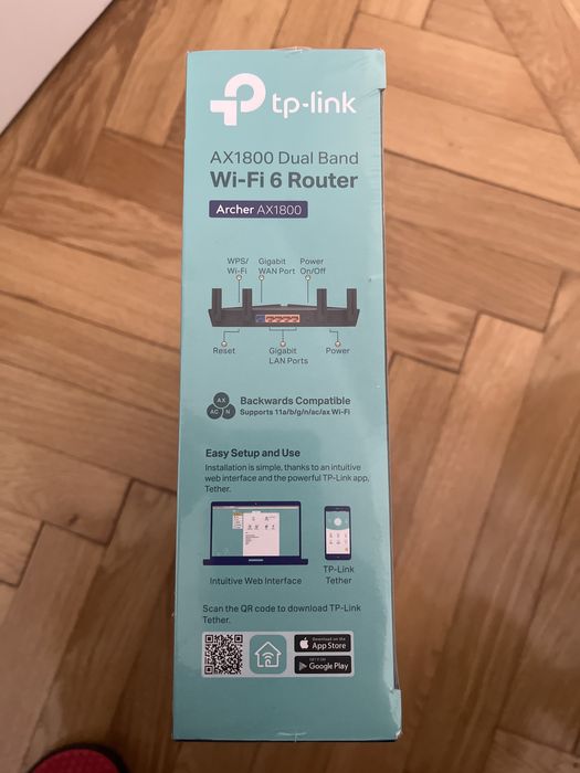 Vand router Tp-link Archer AX1800 dual band Wi-Fi 6
