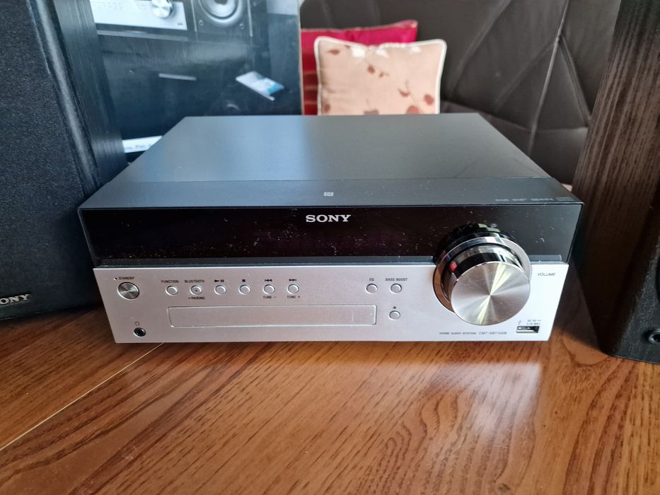Аудио система Sony CMT-SBT100B (Bluetooth, CD, FM/DAB+)