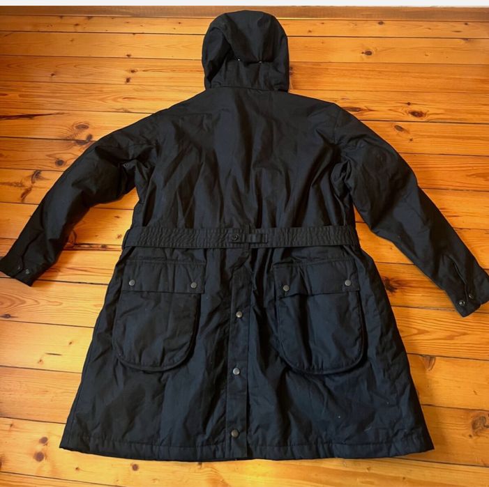 EG x Barbour B.Intl Brookdale Wax Parka