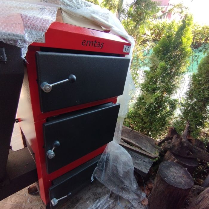 Нов котел 40kw.турски Emtas