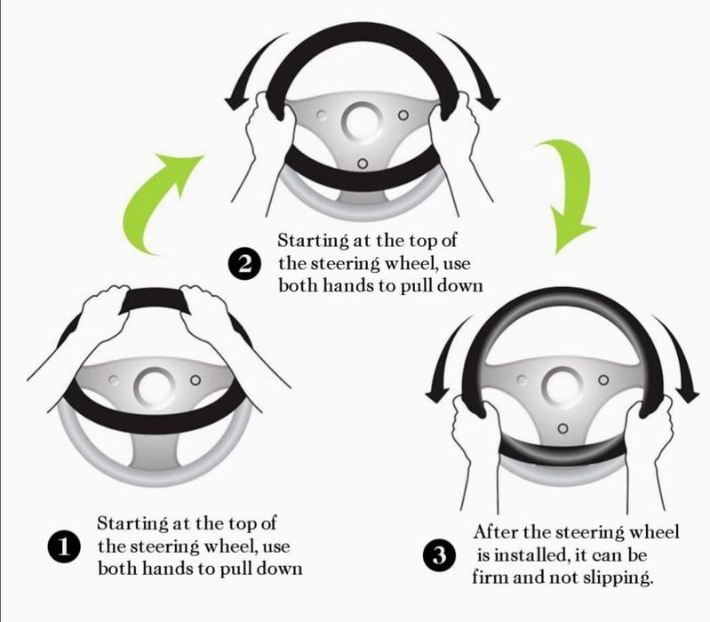 кожен калъф за автом.волан за Renault Captur, Koleos, Espace, Fluence