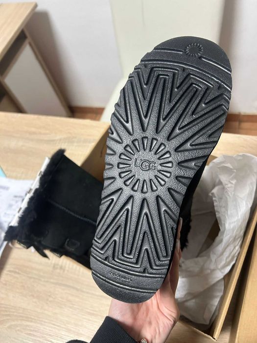 UGG Fundă Ghete de Zăpadă Femei cizme Negru