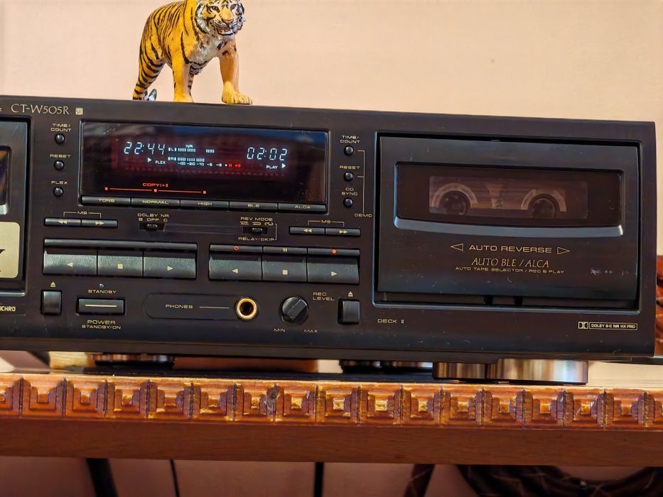 Pioneer CT-W505R. Dublu deck, autoreverse. Model superb. Preț fix !