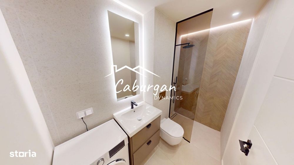 Garsoniera renovata, 36mp utili+balcon, etaj 3/4, reper Promenada Mall