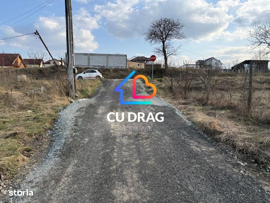 Teren intravilan cu toate utilitatile si drum amenajat Daia