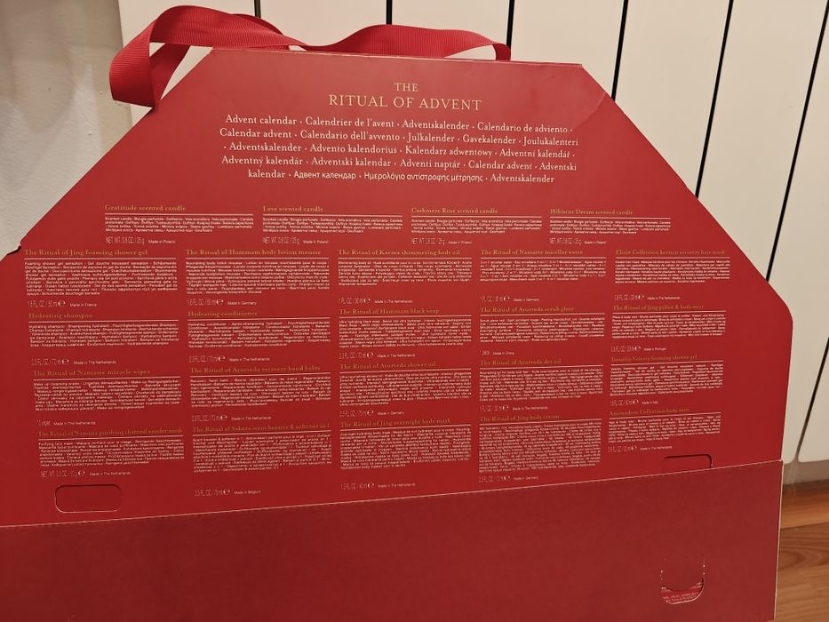 Calendar advent rituals