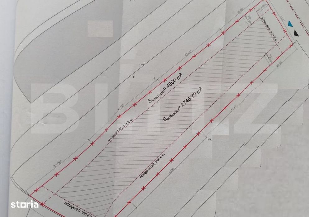 Investitie ! Teren intravilan 4800 mp, pretabil PUZ , Triajului -Baciu