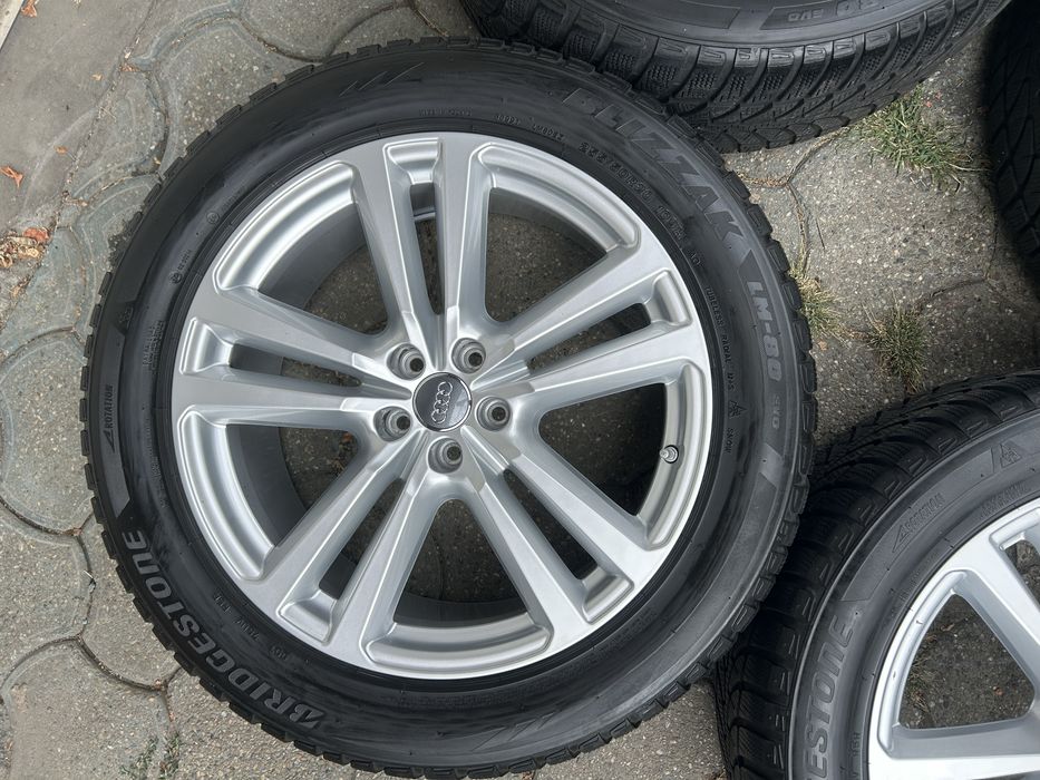 Jante aliaj 5x112mm, anvelope iarna 255/50 R20, Audi Q5, Q7, Q8, Mercedes, Seat, Skoda, VW, BMW