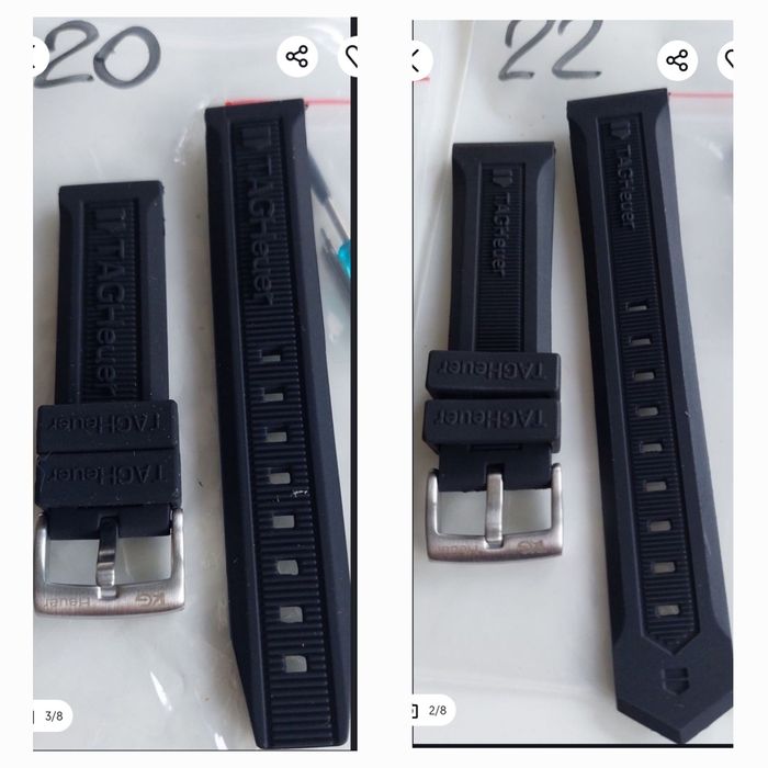 Curea compatibila Tag Heuer 20 mm, 22 mm  (Carrera,Aquaracer), 24 mm