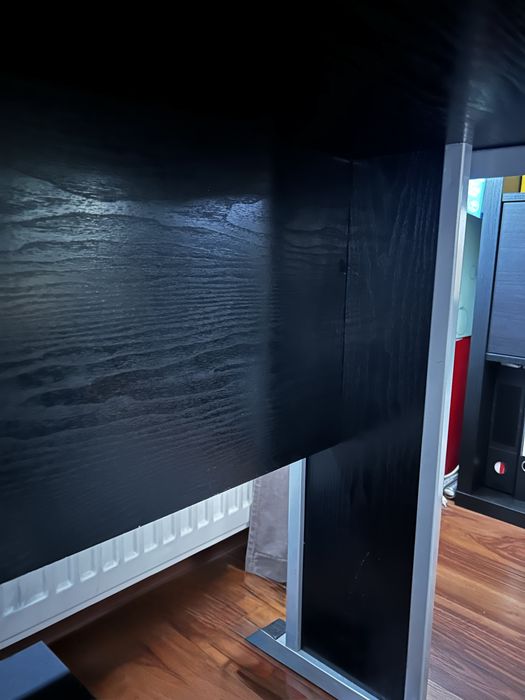 Birou Culoare Negru 115 cm