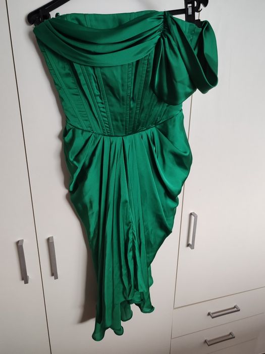 Rochie verde pe comanda