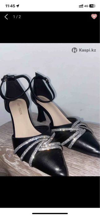 туфли с блестками