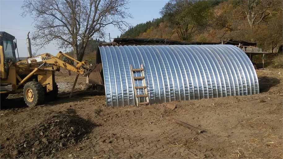 Дъговидна трапецовидна ламарина TR40x186-744