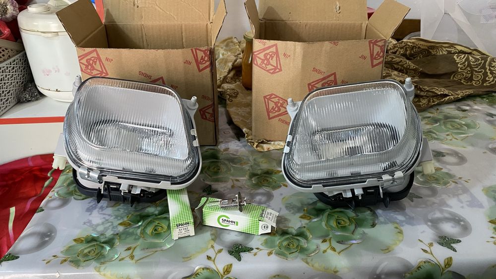 Противотуманки Мерседес W210