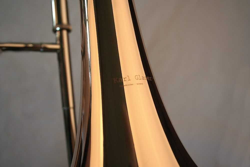 Trombon Konzert Bb/F Quartventil Goldmessing 215 Karl Glaser