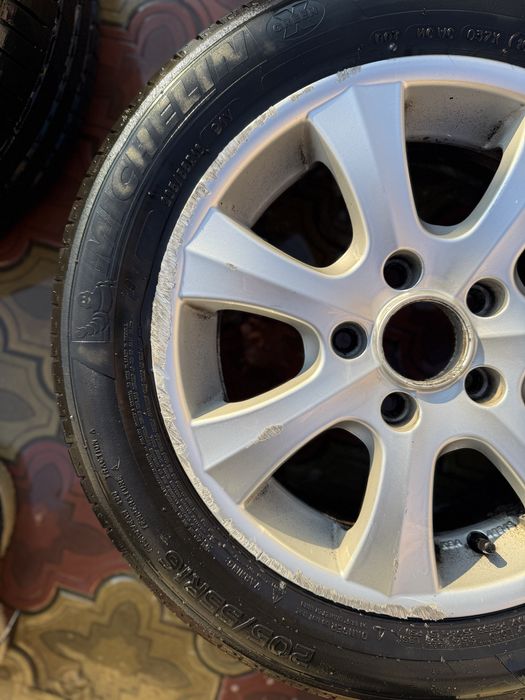 Vand jante BMW + cauciucuri vara 205/55/16