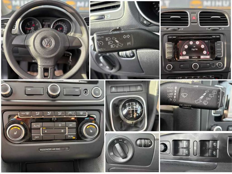 VW Golf VI 1.6 Diesel [105 CP] 2011 Euro 5 | Rate fixe | Garantie