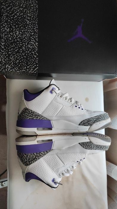 Jordan 3 Dark Iris- Mărimea 43