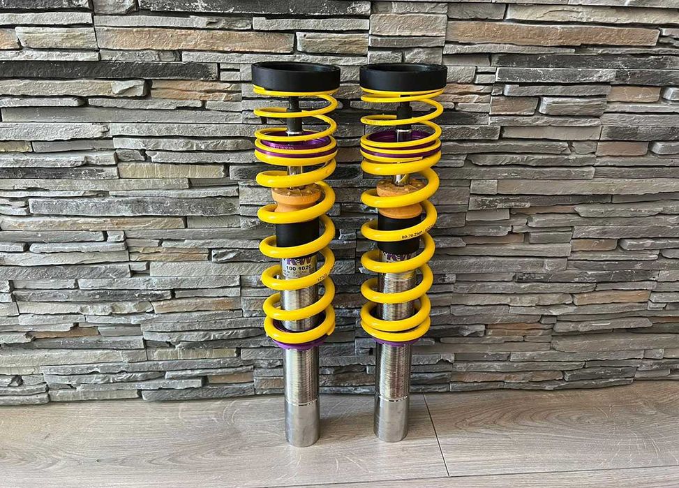 Suspensie Sport Reglabila Audi A4 B9 A5 F5 - KW V3 inox 53mm