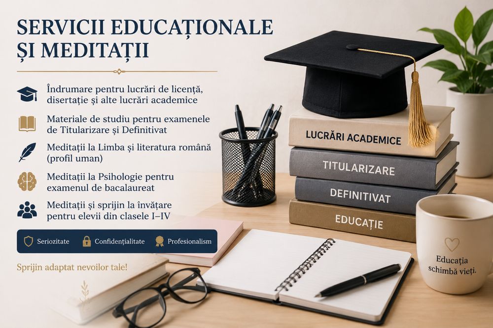 Pregatire/ realizare lucrari de specialiatte