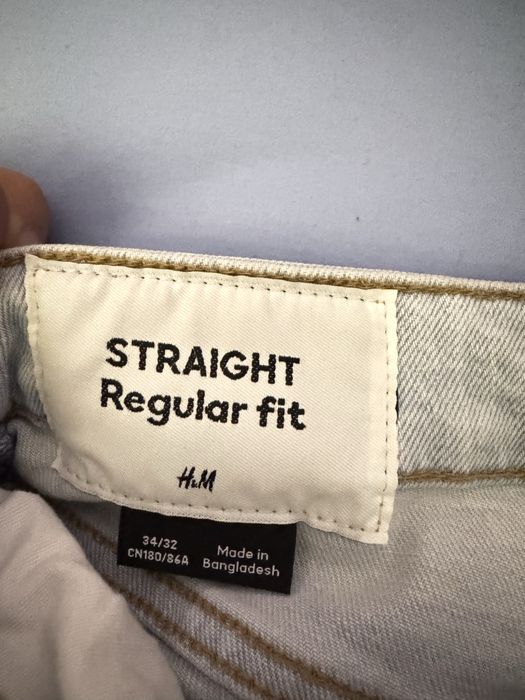 H&M regular fit дънки