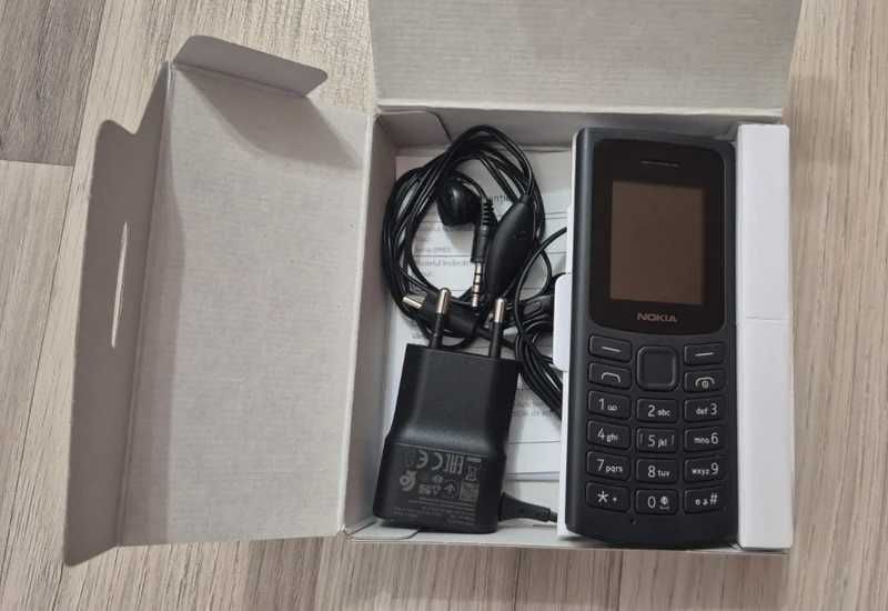 Telefon mobil Nokia 105 4G, Dual SIM, Black