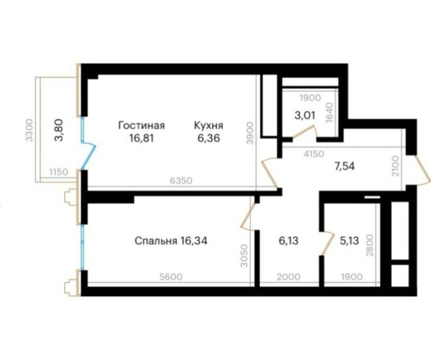 Продаётся 2ком ЖК Mirabad Avenue 70м2 ор-р: ул.Нукус