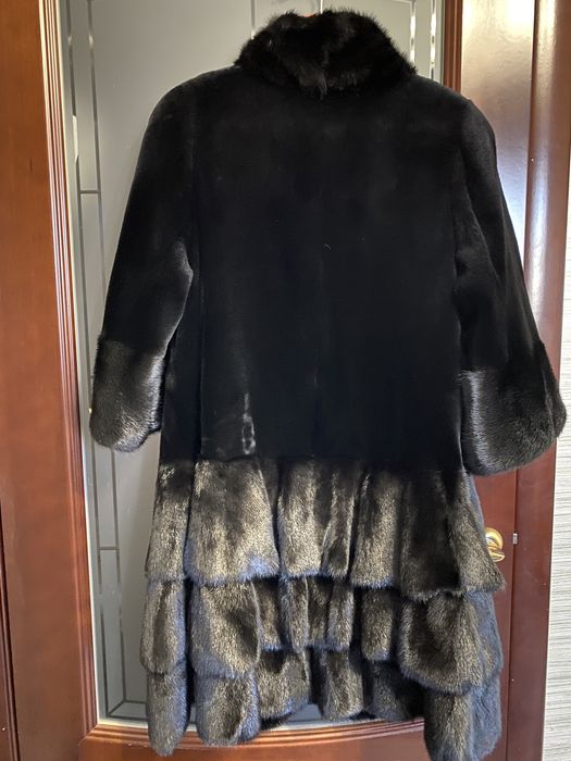 Шуба из стриженной норки