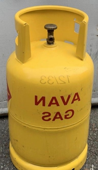 Butelie gaz. Are și gaz în ea.