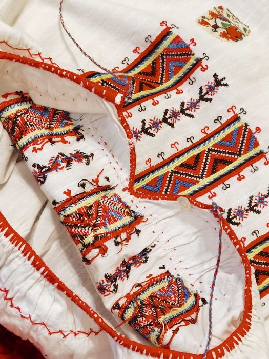 Прекрасна Старинна Хърцойска Дамска Риза от Царски Времена