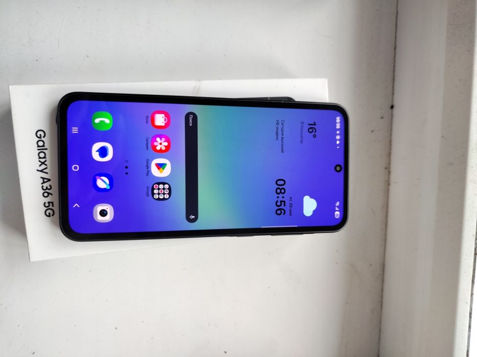 Продам телефон Samsung Galaxy a36 5G 2025года 16/128 GB в идеальном с