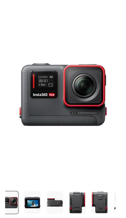 Insta360 Ace Cameră de Acțiune 6K, Wi-Fi Neagră, SIGILATA